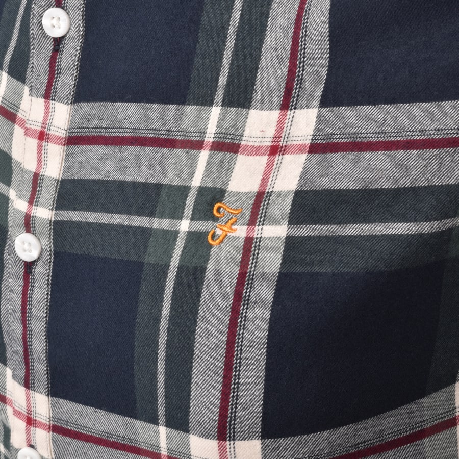 Alternative Image for ProductFarah Vintage Krone Check Shirt Navy3